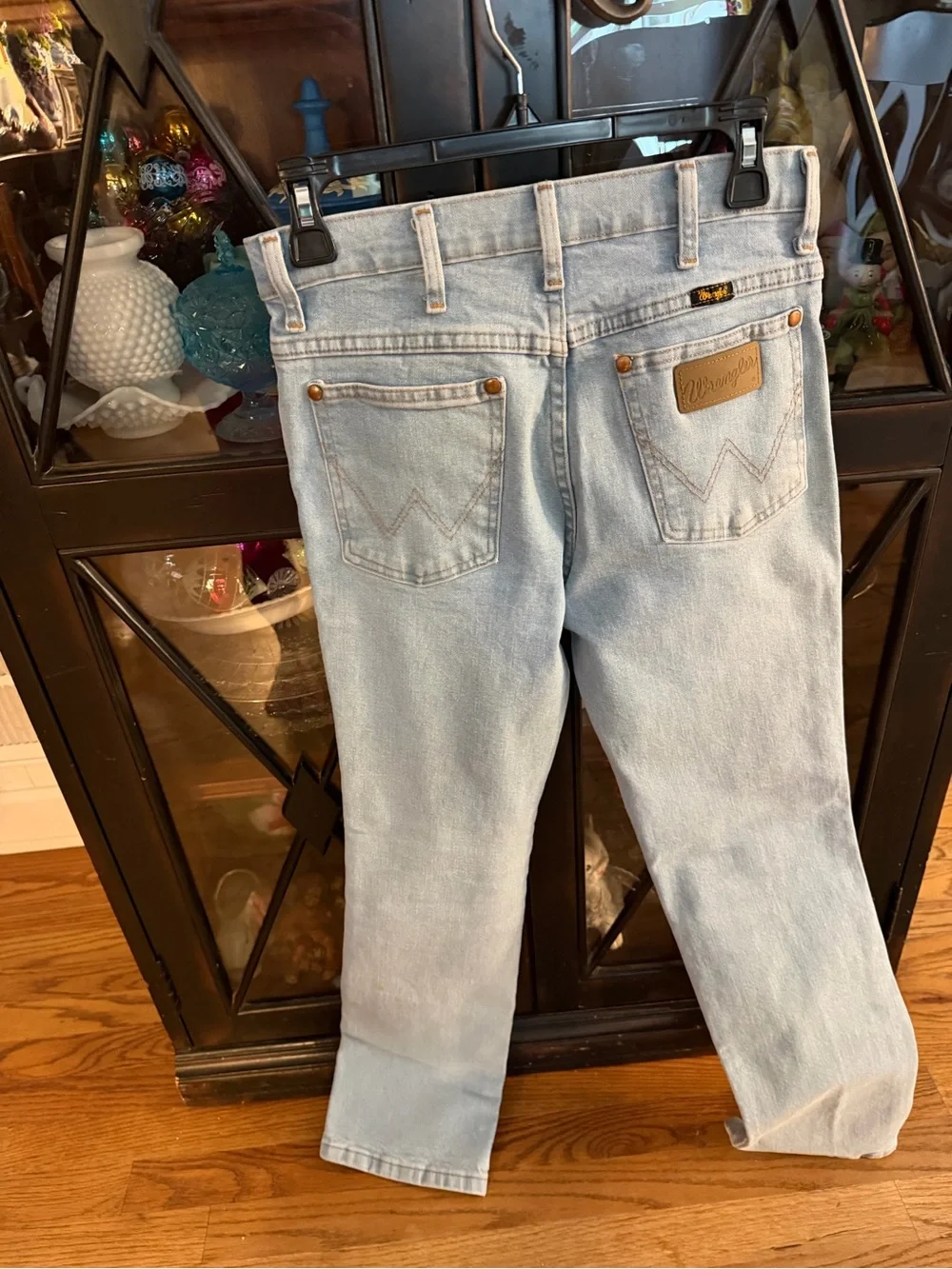 Wrangler Light Blue Women's Straight Leg Jeans